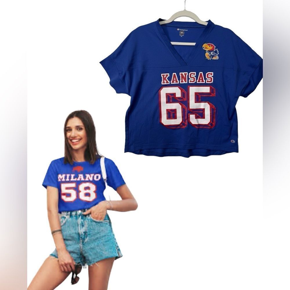 University of Kansas football jersey smithburg